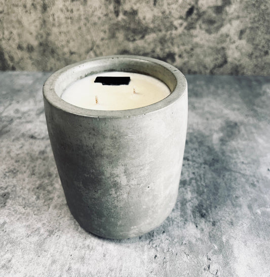 Cement Soy Candle Tall