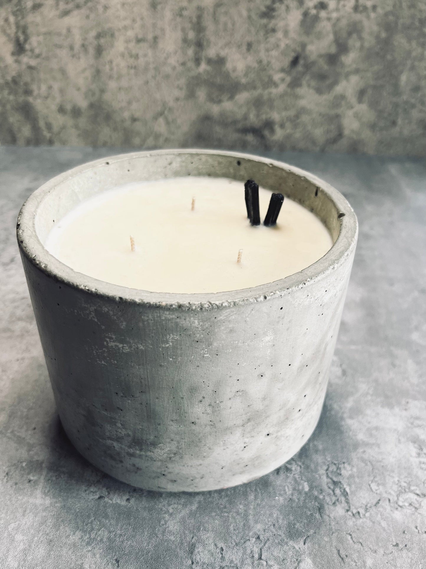 Cement Soy Candle Large